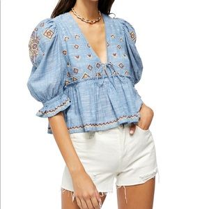 🌺🌺HOST PICK 🌺🌺🎈🎉🎊New Free People Blouse